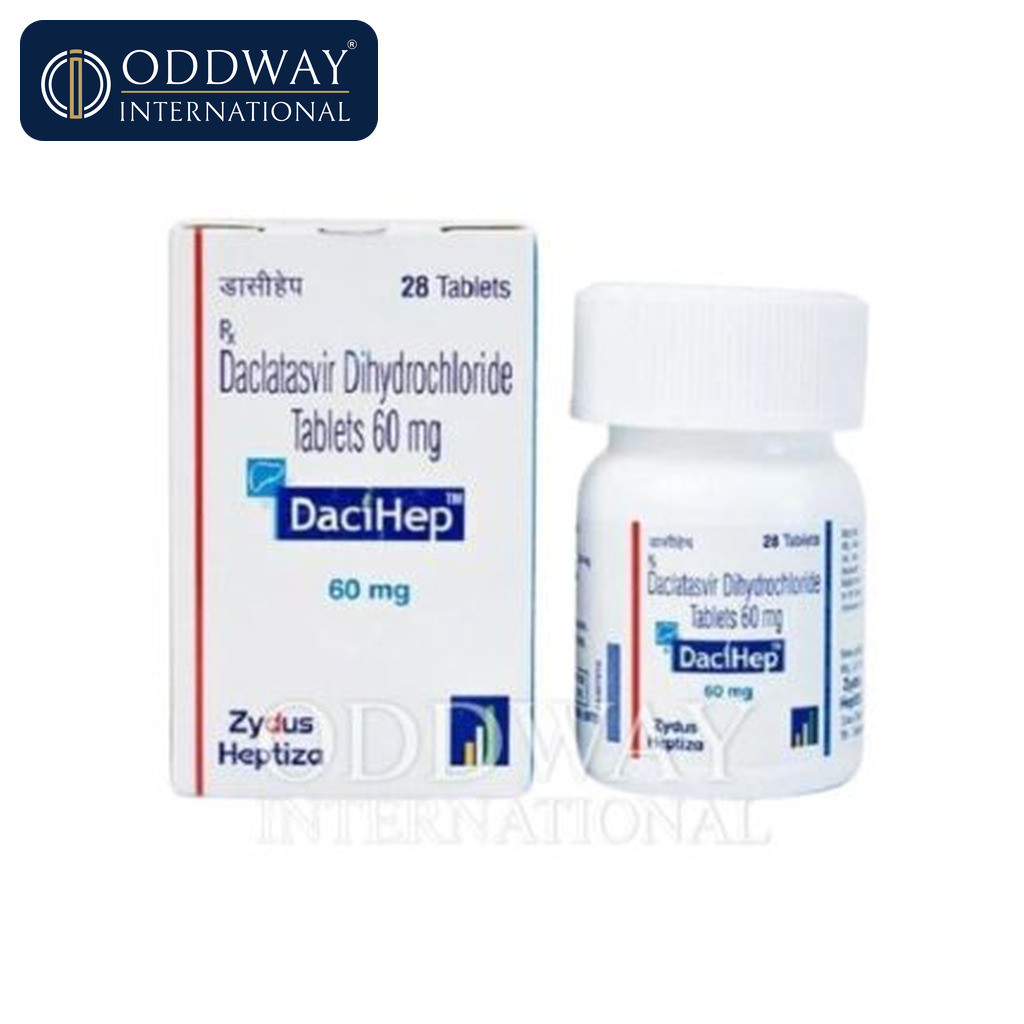 Таблетки Daclatasvir 60 мг для оптового фармацевтического экспорта