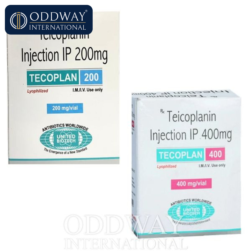 Proveedor a granel de Infusión IV de Teicoplanina para necesidades de exportación institucional