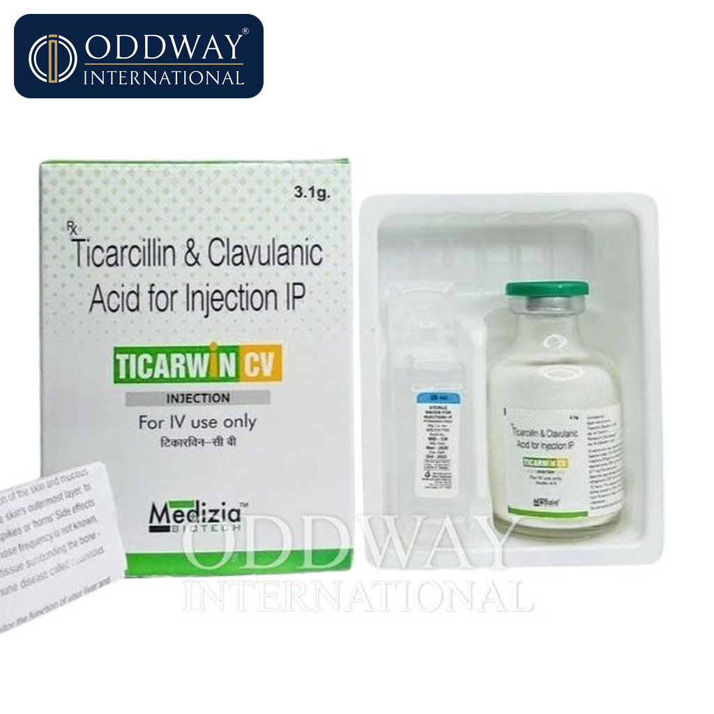 Bulk supplier Ticarcillin Clavulanic Acid Injection for institutional procurement