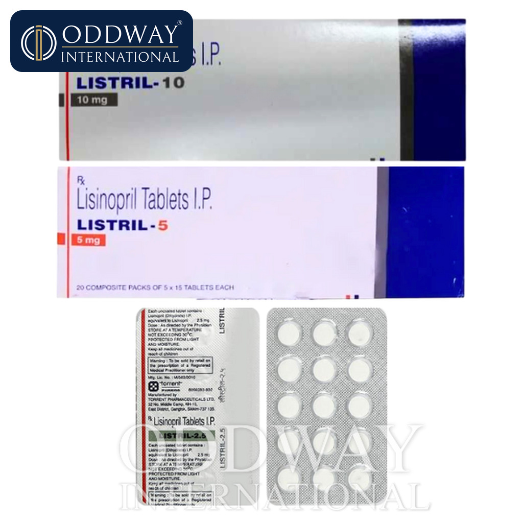 Lisinopril 10 mg Tablets supplier in India for global shipments
