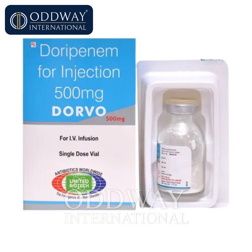 Doripenem 500mg Injection exporter for regulated and semi-regulated markets