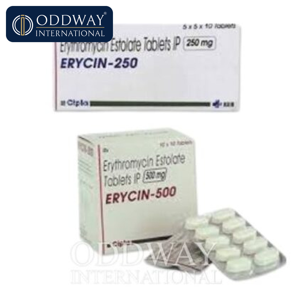 Erythromycin Tablet exporter supply for hospitals and importers