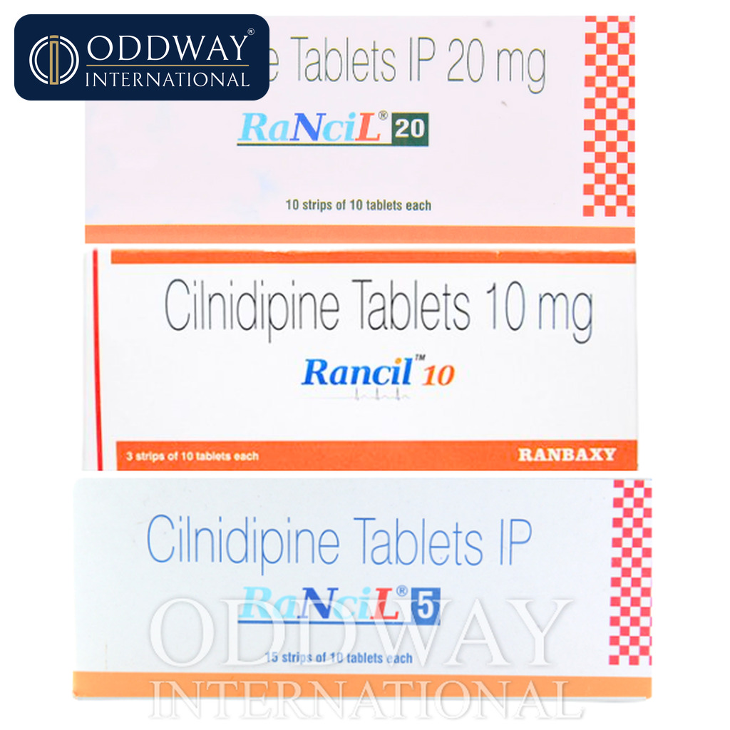 Cilnidipine 10 mg Tablets generic sourcing from India