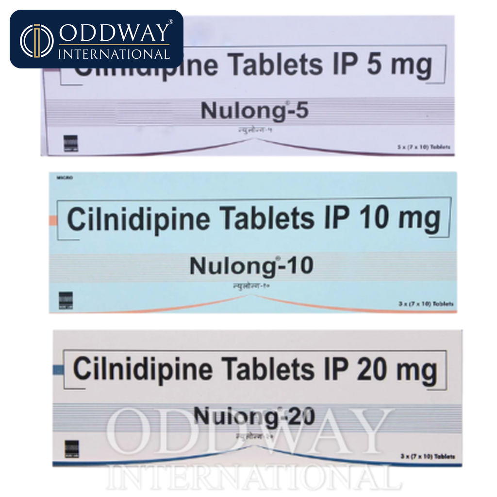 Cilnidipine 10 mg Tablets wholesale export packing for B2B supply