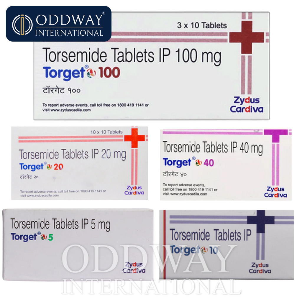 Torsemide 20 mg Tablets export supply from India