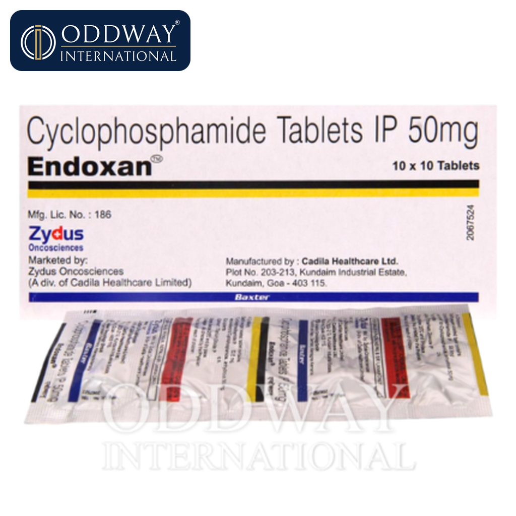 Endoxan 50 mg Tablet supplier for wholesale pharmaceutical export
