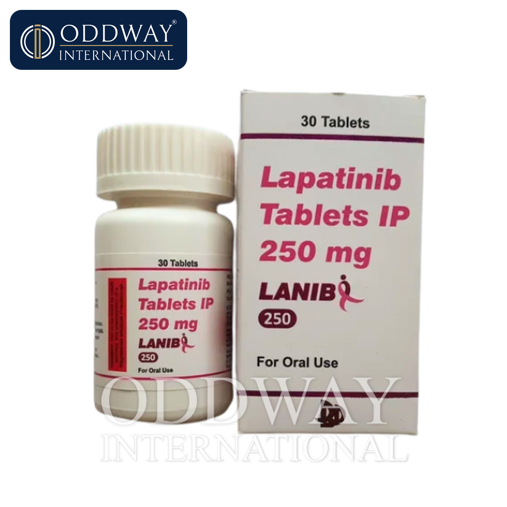 Aquisição no atacado de Comprimido de Lapatinib 250 mg genérico