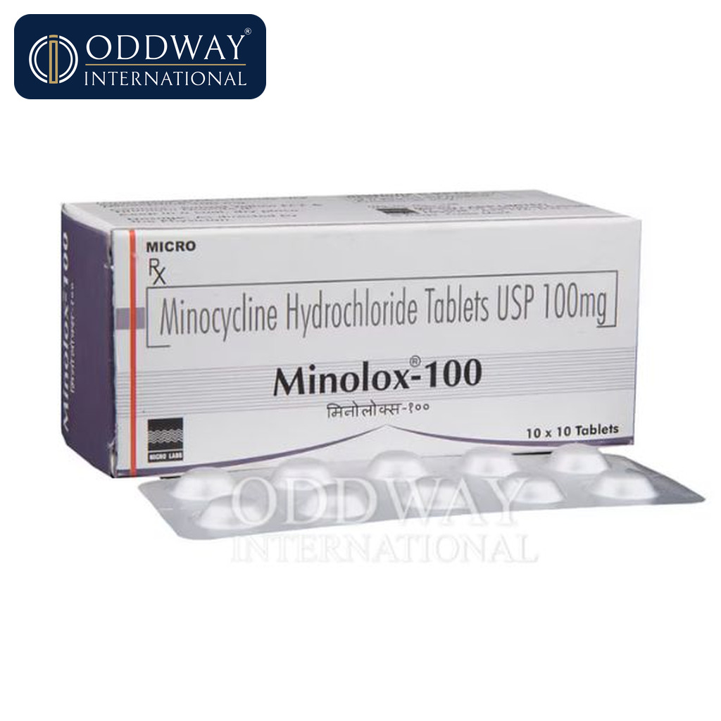 Bulk supplier Minocycline 100 mg Capsule for importers and distributors