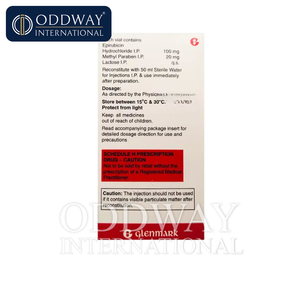 Epirubicin Injection 100 mg exporter documentation support