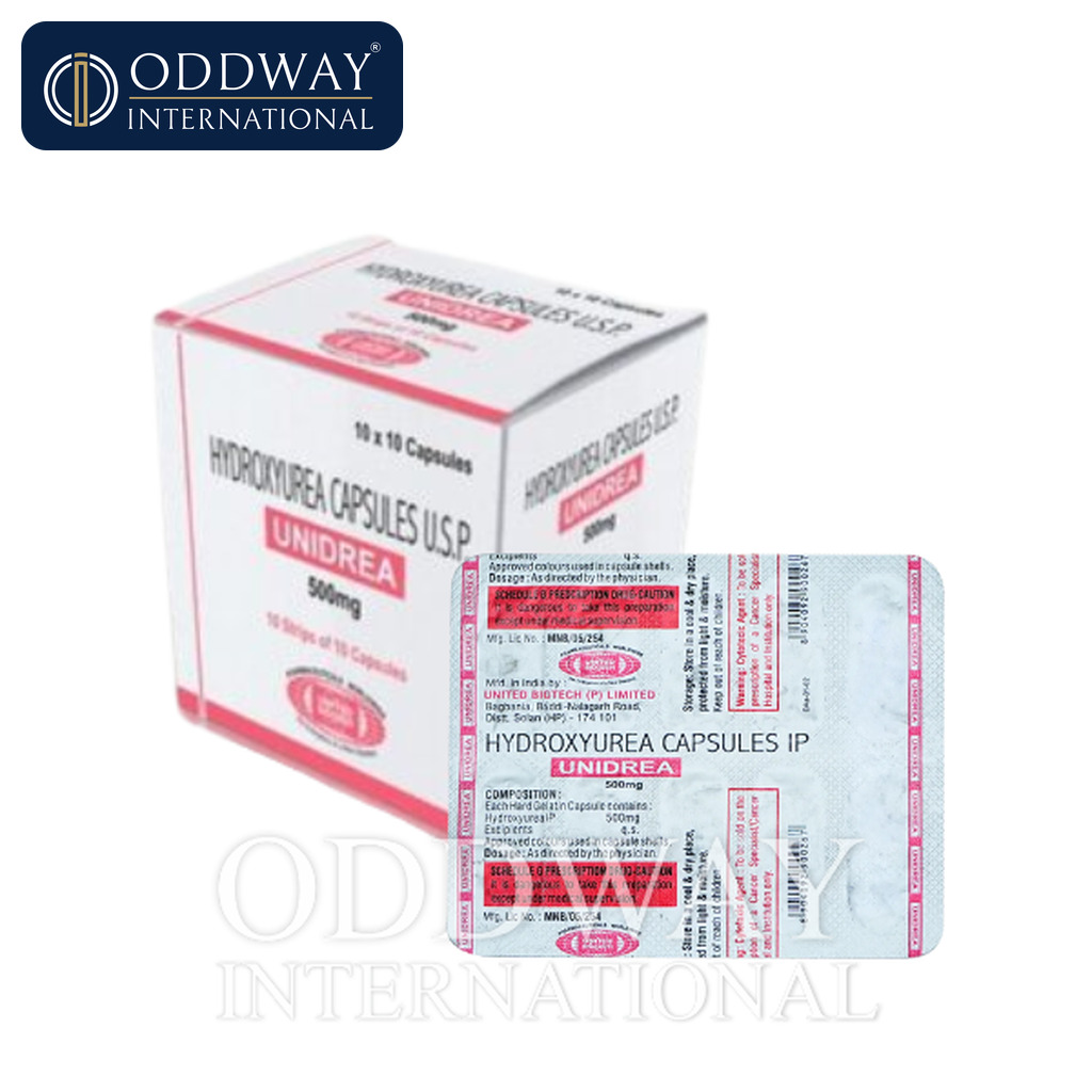 Hydroxyurea 500mg Capsule export documentation support