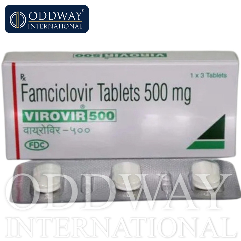 Famciclovir 500 mg Tablet exporter supporting international logistics and documents