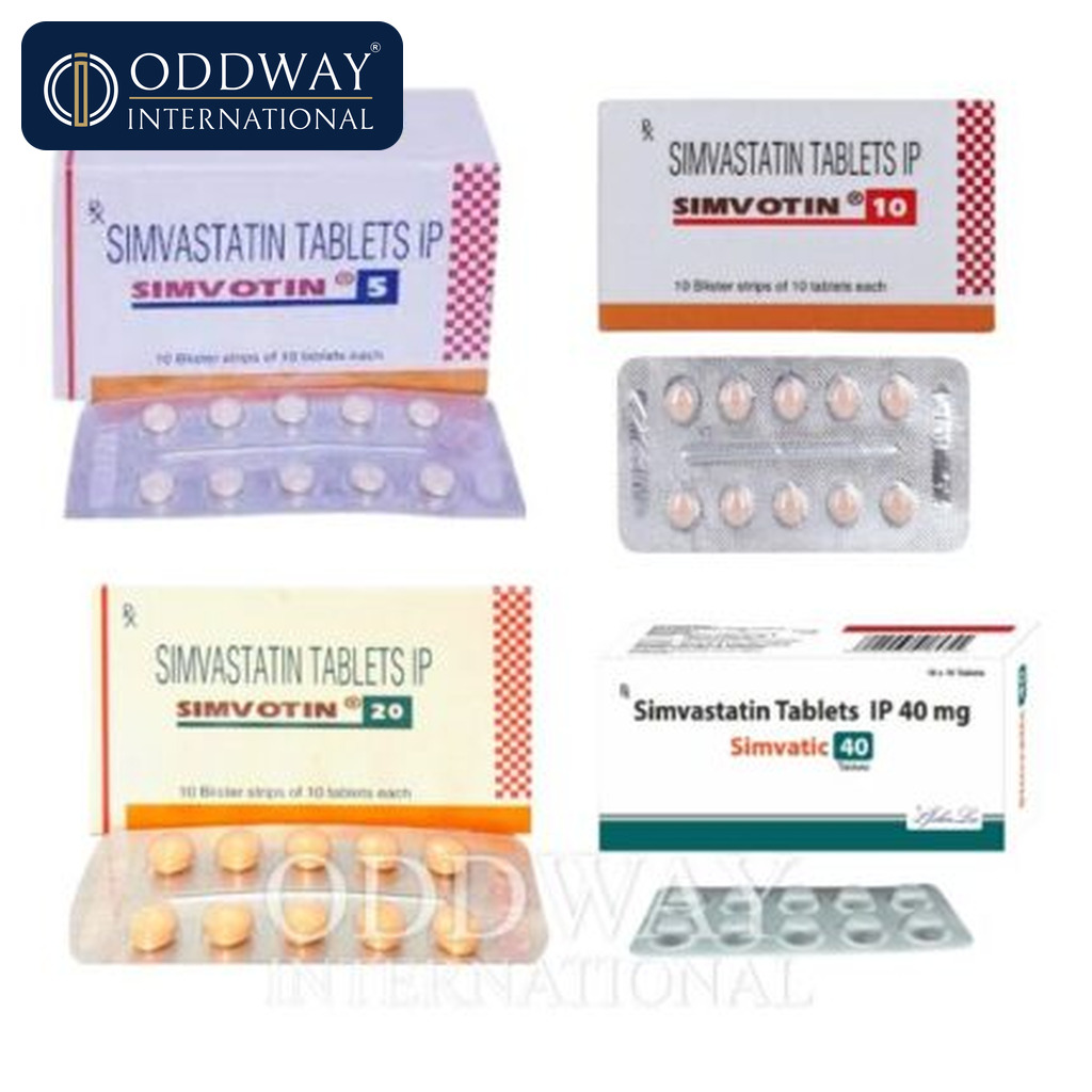 Simvastatin 10 mg and 20 mg tablets wholesale supply for exporters