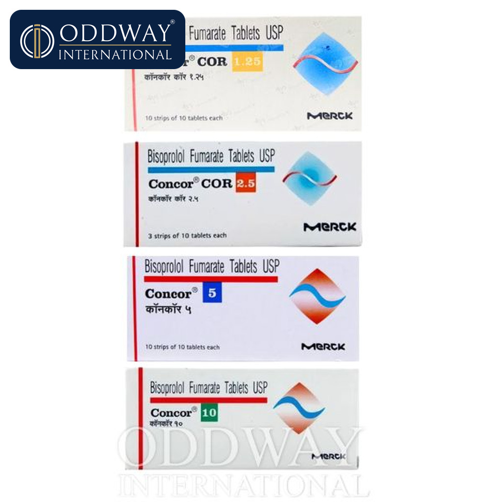 Bisoprolol 2.5 mg Tablet supplier for global pharmaceutical buyers