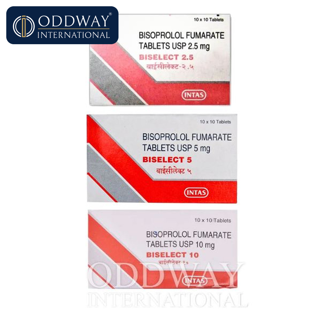 Bisoprolol 2.5 mg Tablet generic sourcing options