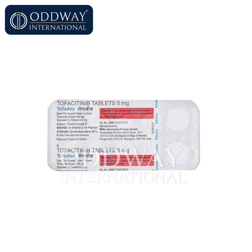 Tofadoz 5 mg generic India sourcing for international buyers