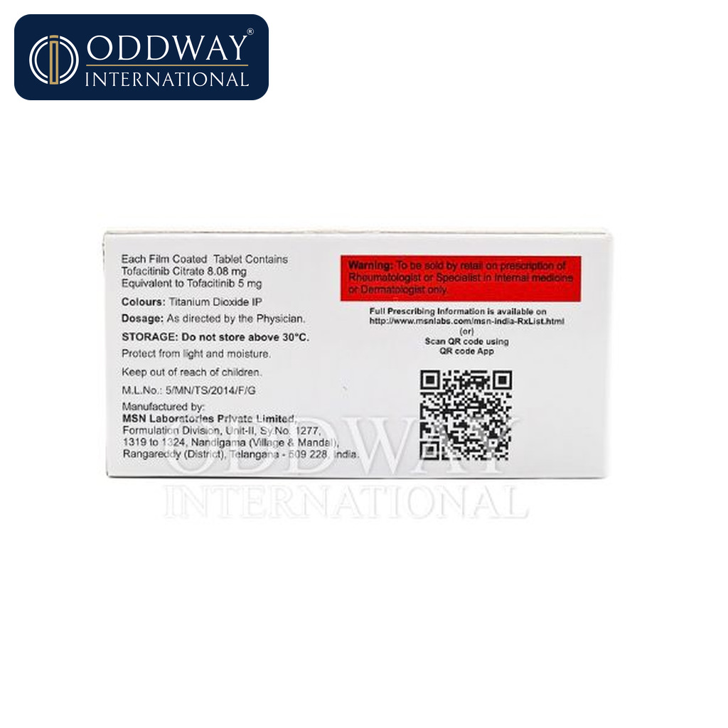 Bulk Tofadoz 5 mg supplier for export and institutional procurement