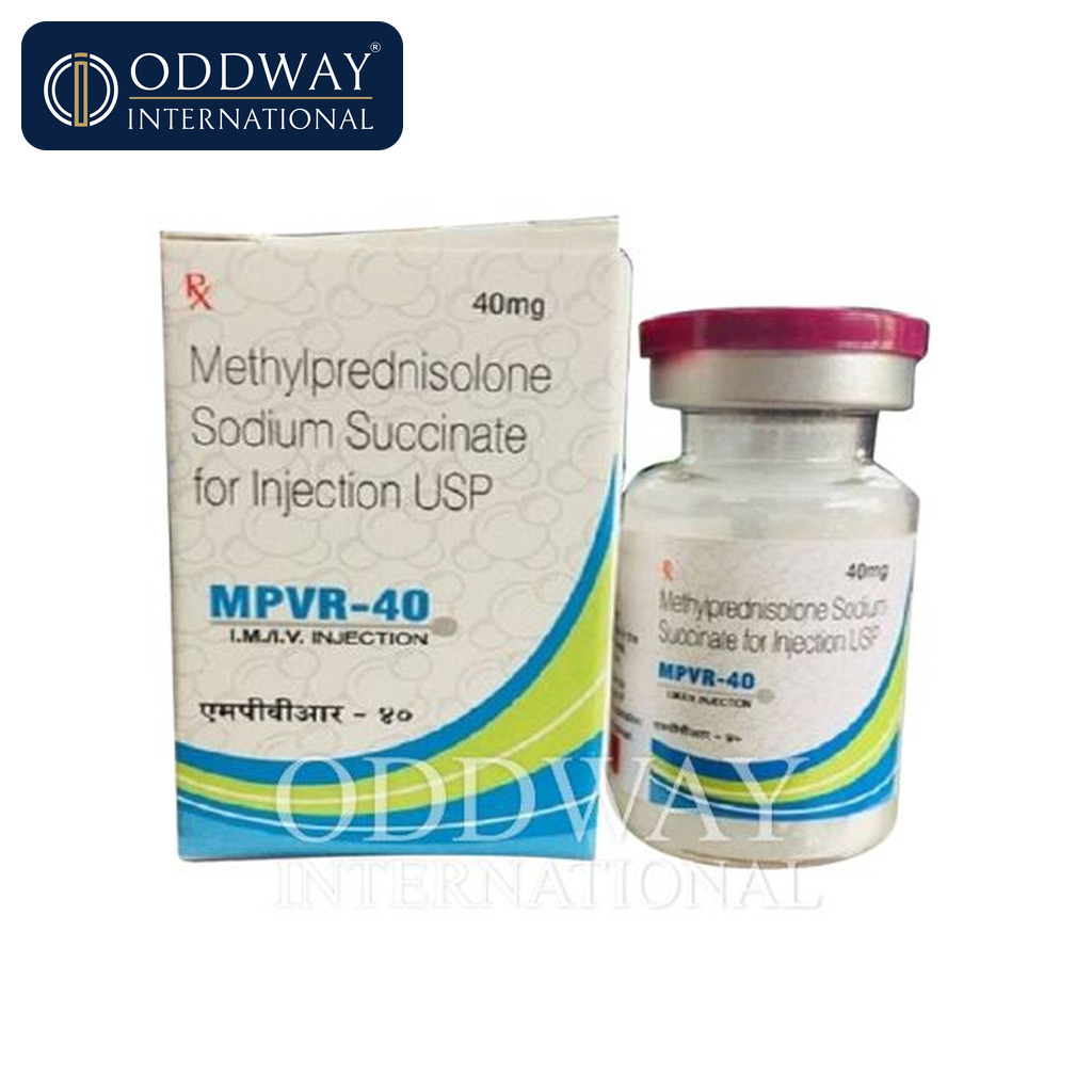 Methylprednisolone Injection 40 mg supplier India exporter coordination