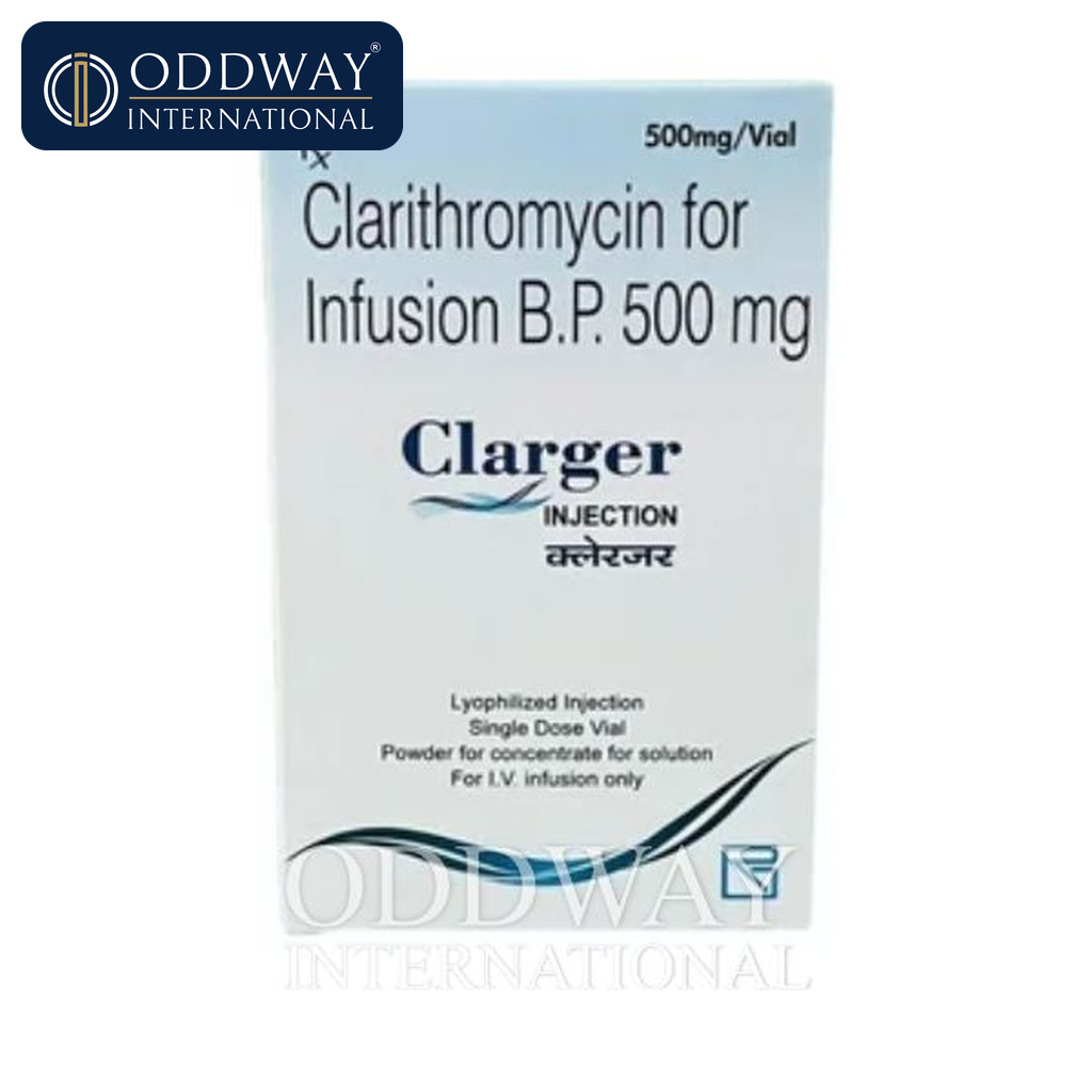 Clarithromycin IV 500 mg generic availability for international procurement