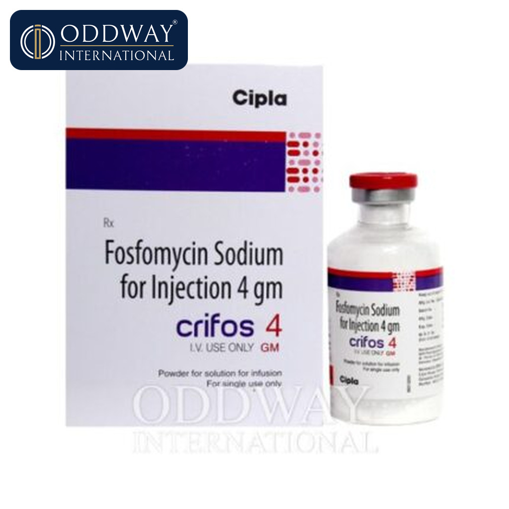 Fosfomycin 4 gm Injection wholesale supply for hospitals and importers