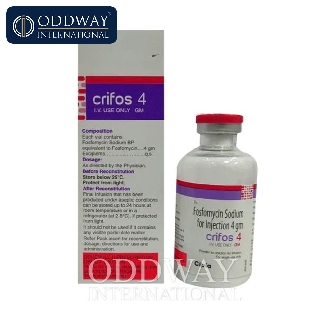 Fosfomycin 4g injection exporter documentation and logistics support