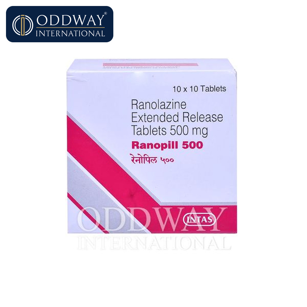 Bulk Ranolazine 500 mg Tablet export procurement