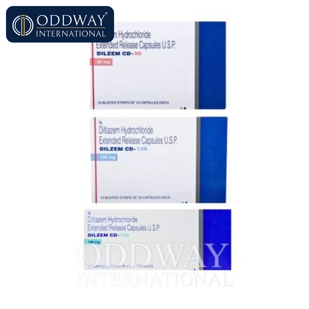 Diltiazem 120 mg Capsules wholesale supply for licensed pharmaceutical buyers