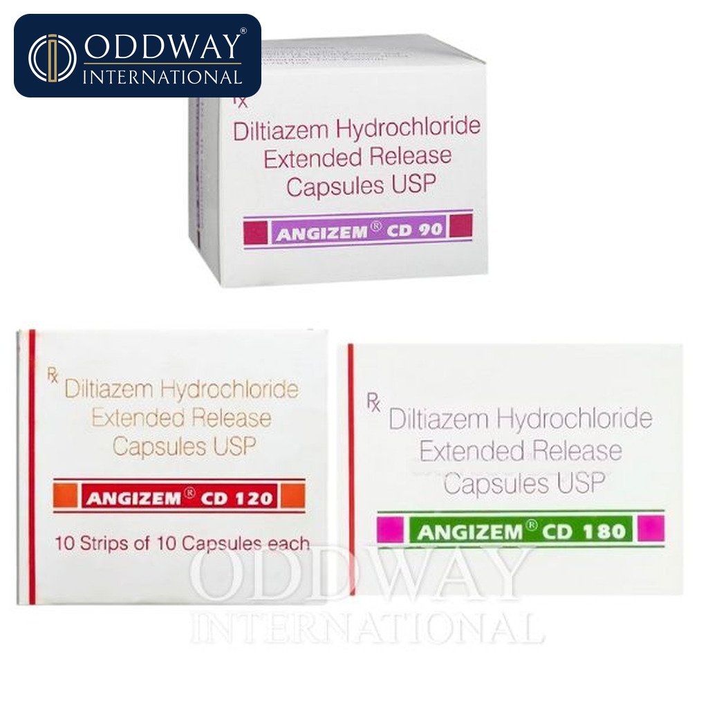 Diltiazem 120 mg Capsules export supply from India