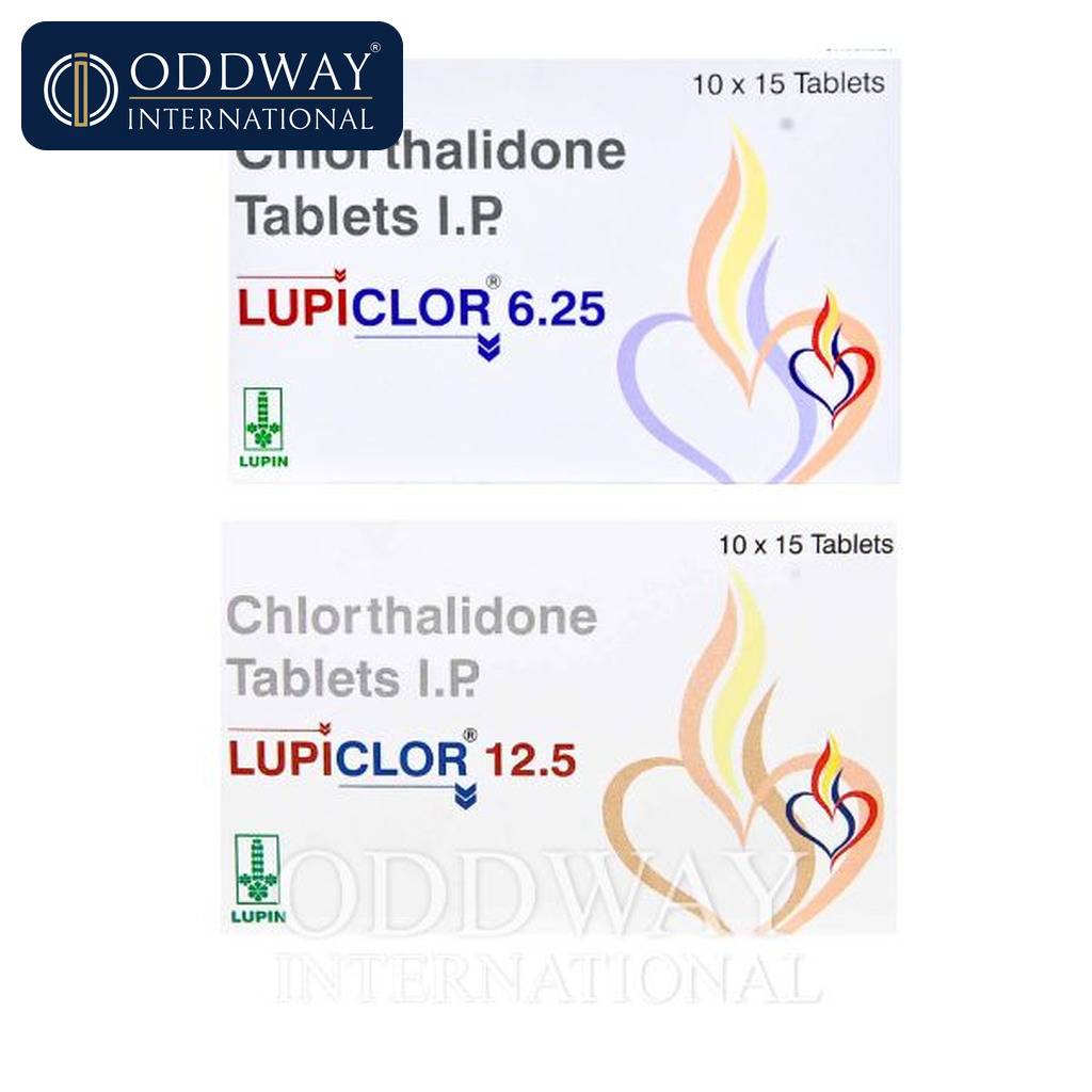 Chlorthalidone 25 mg Tablet export supplier for international procurement