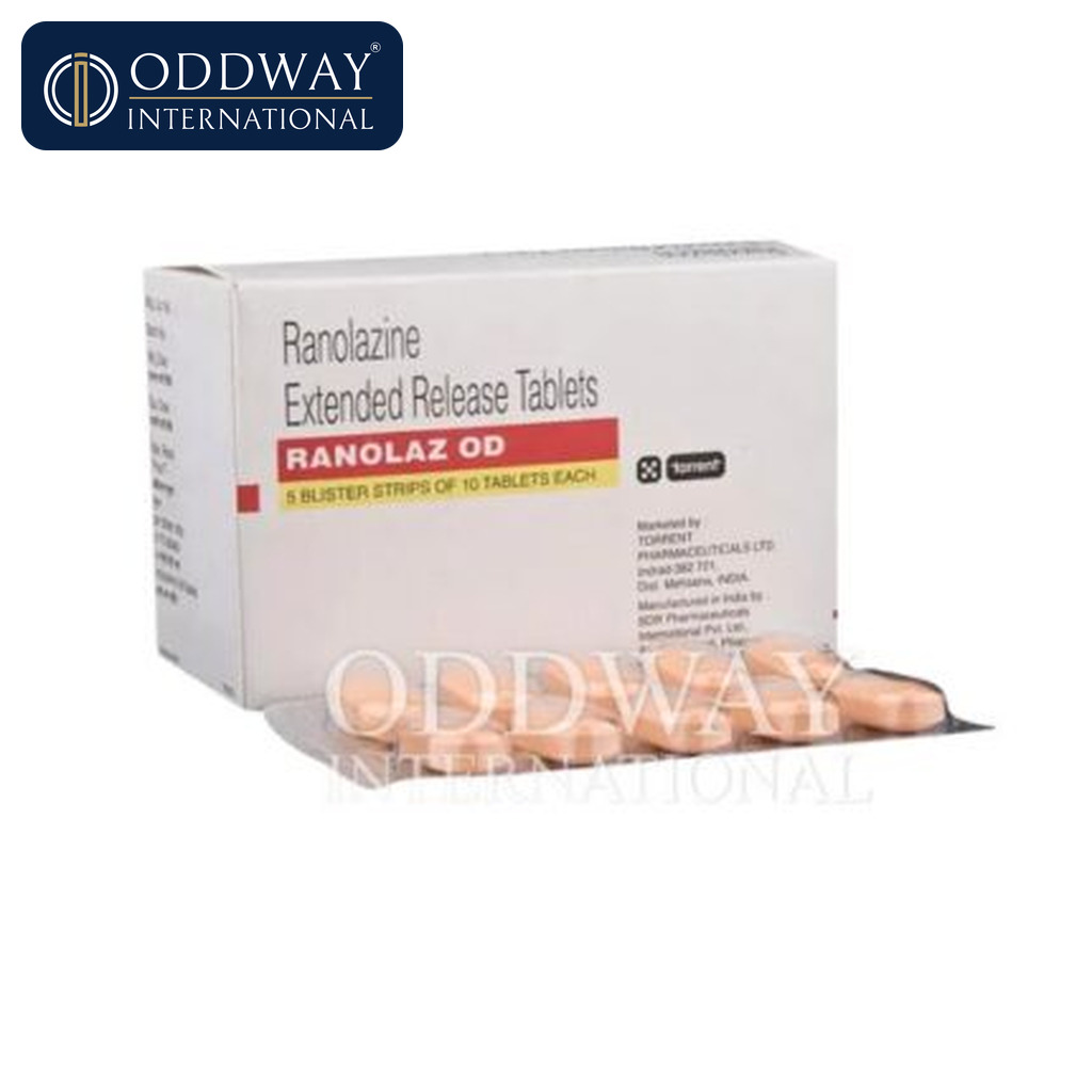 Ranolaz OD 1000 mg Tablet wholesale supply for distributors