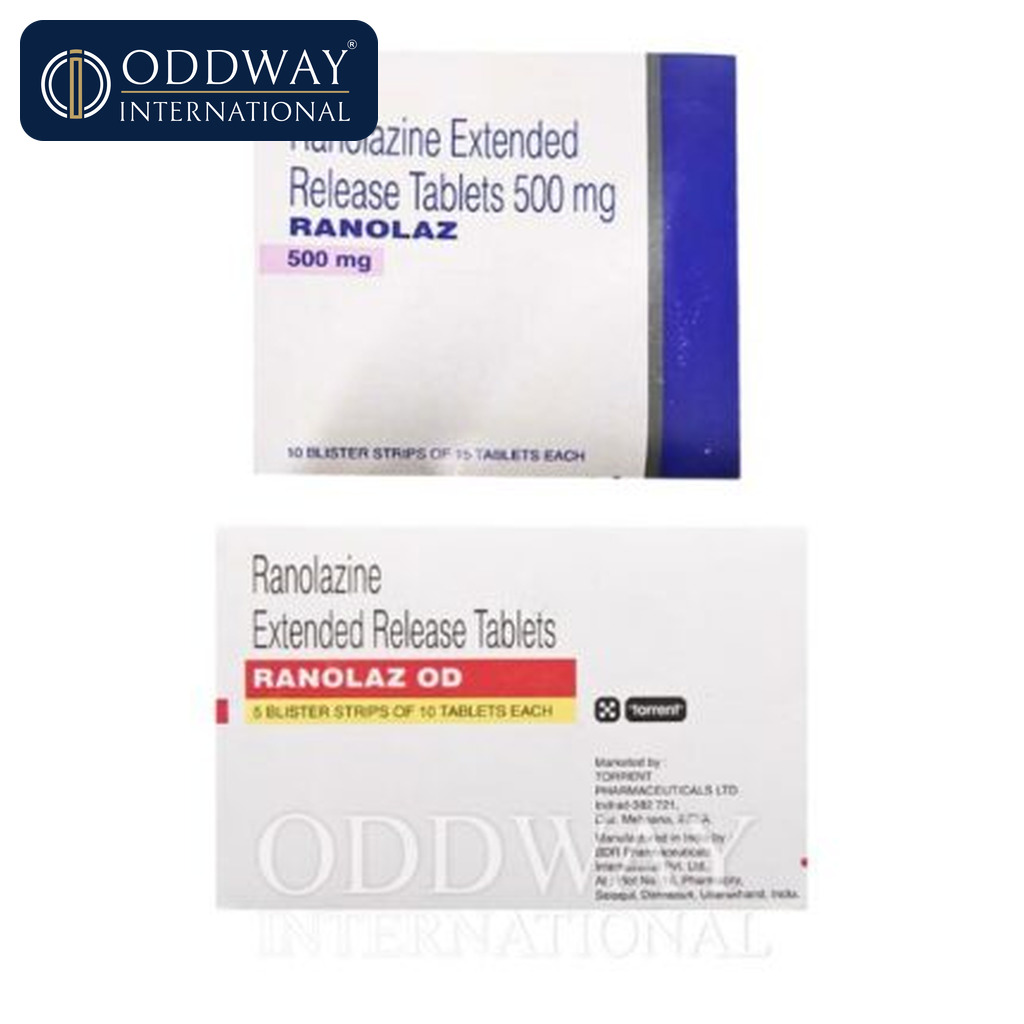 Ranolazine 500 mg Tablet wholesale supply for exporters and distributors