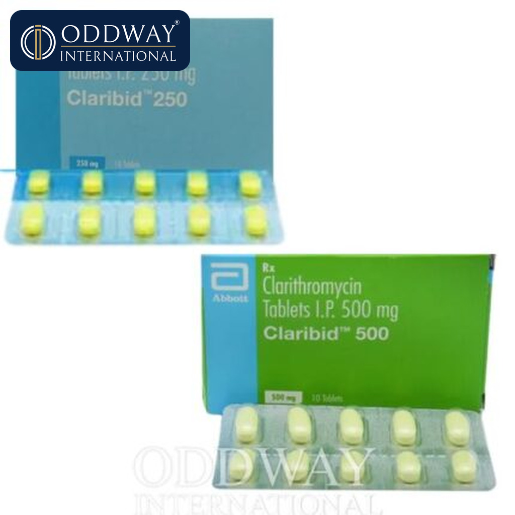 Claribid 250/500 mg Tablet exporter supply support for pharmaceutical importers