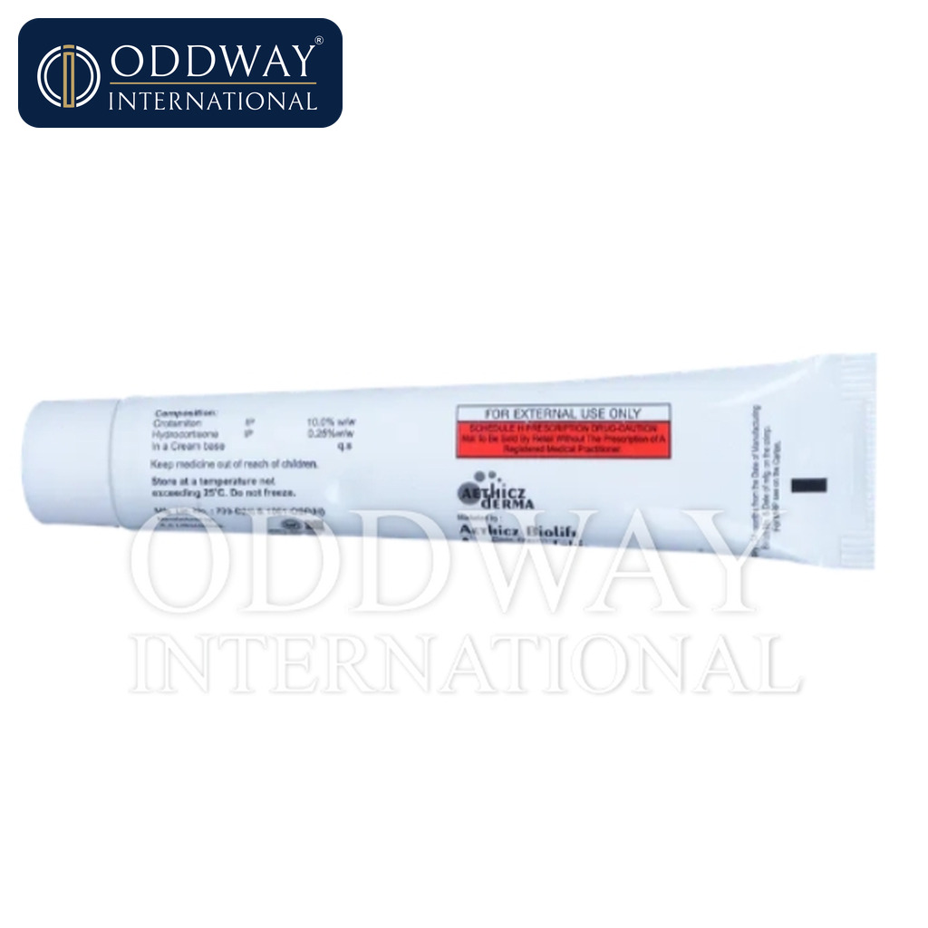 Crotamiton and Hydrocortisone Cream export documentation support