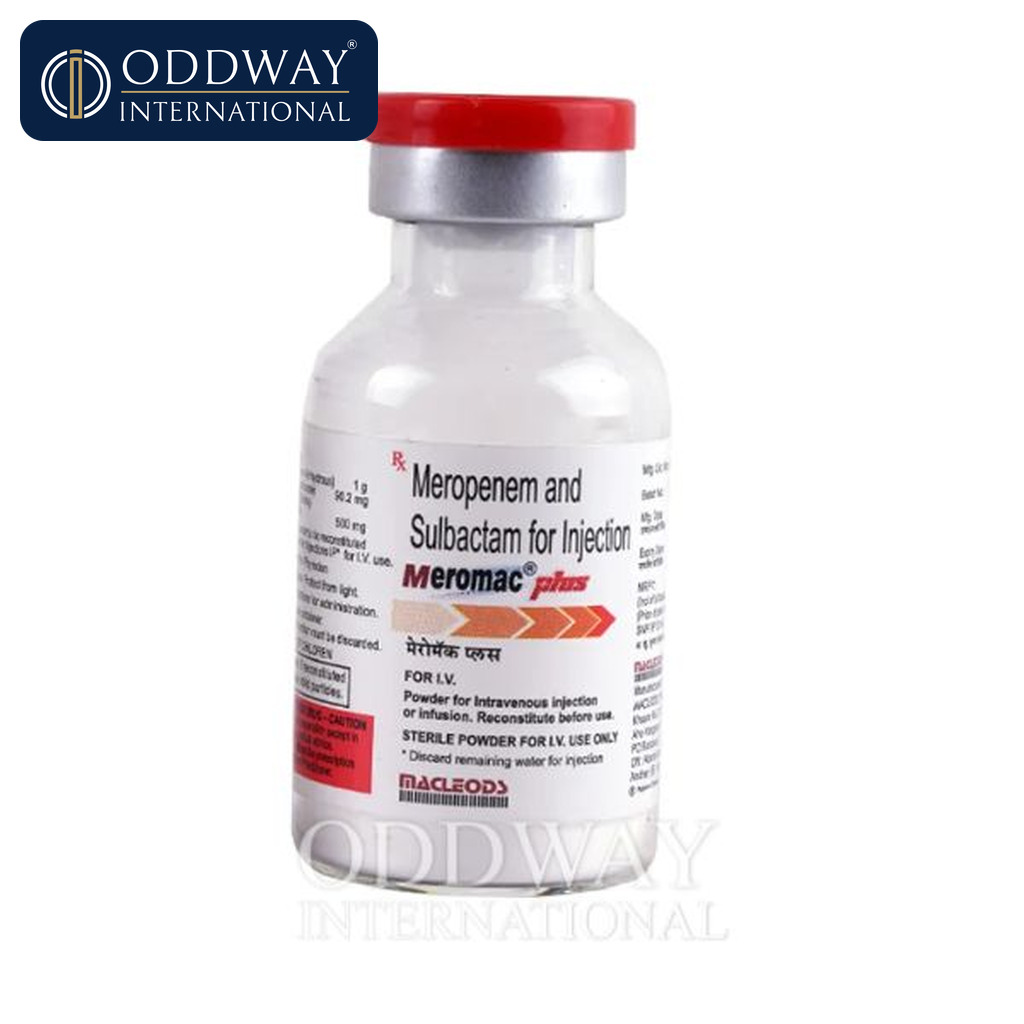 Meromac plus inj supplier from India for hospitals and distributors