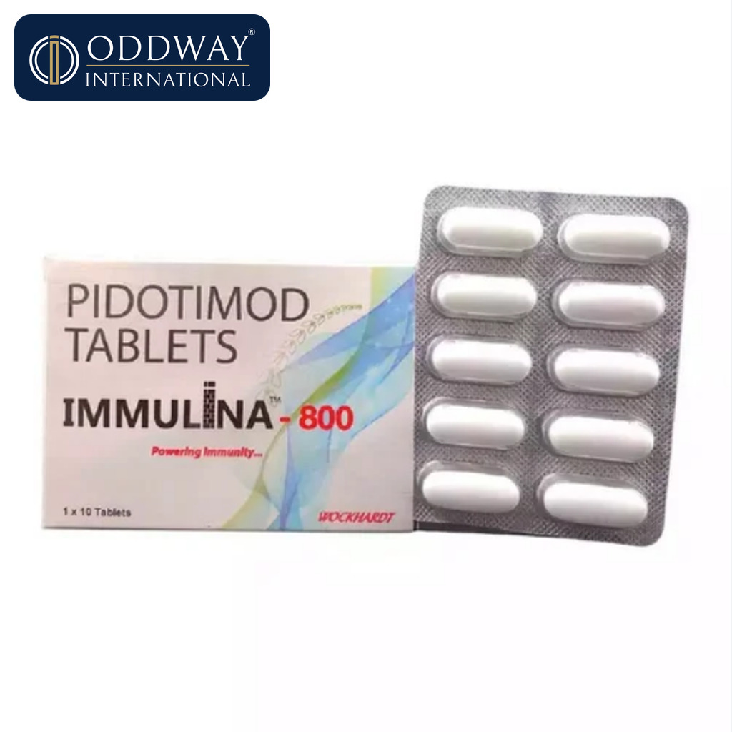 Pidotimod 800/400 mg Tablet supplier from India with QA documents