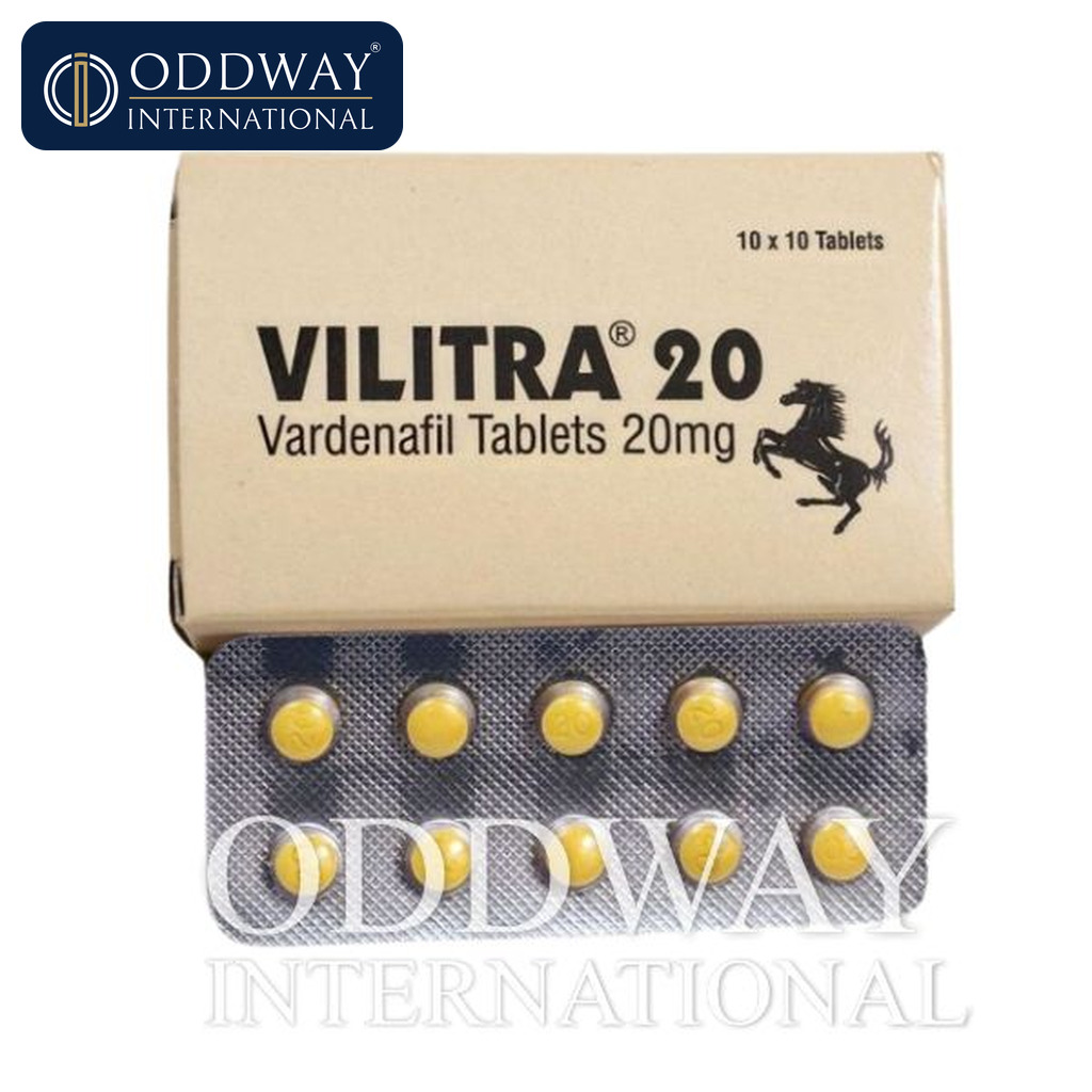 Vilitra 20 mg Tablets generic medicine sourcing