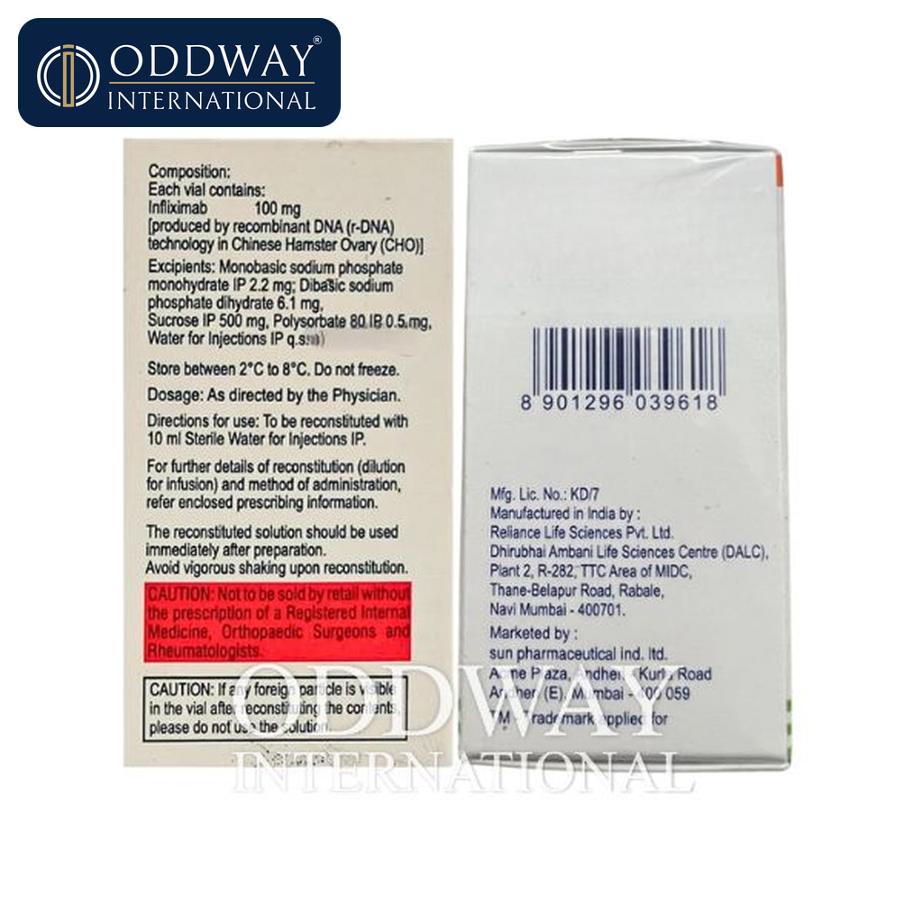 국제 배송을 위한 Infliximab 콜드체인 물류