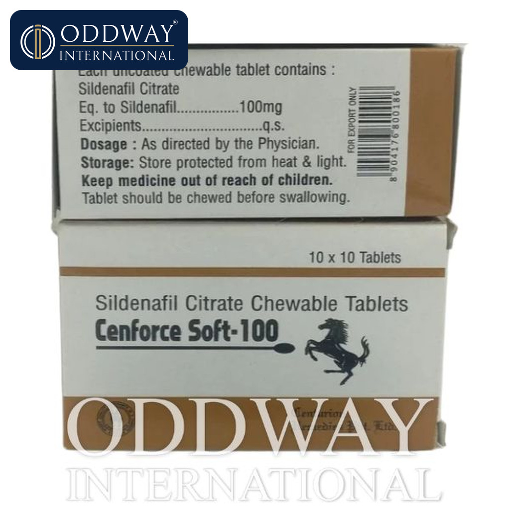 Cenforce Soft 100 mg tablets export documentation support