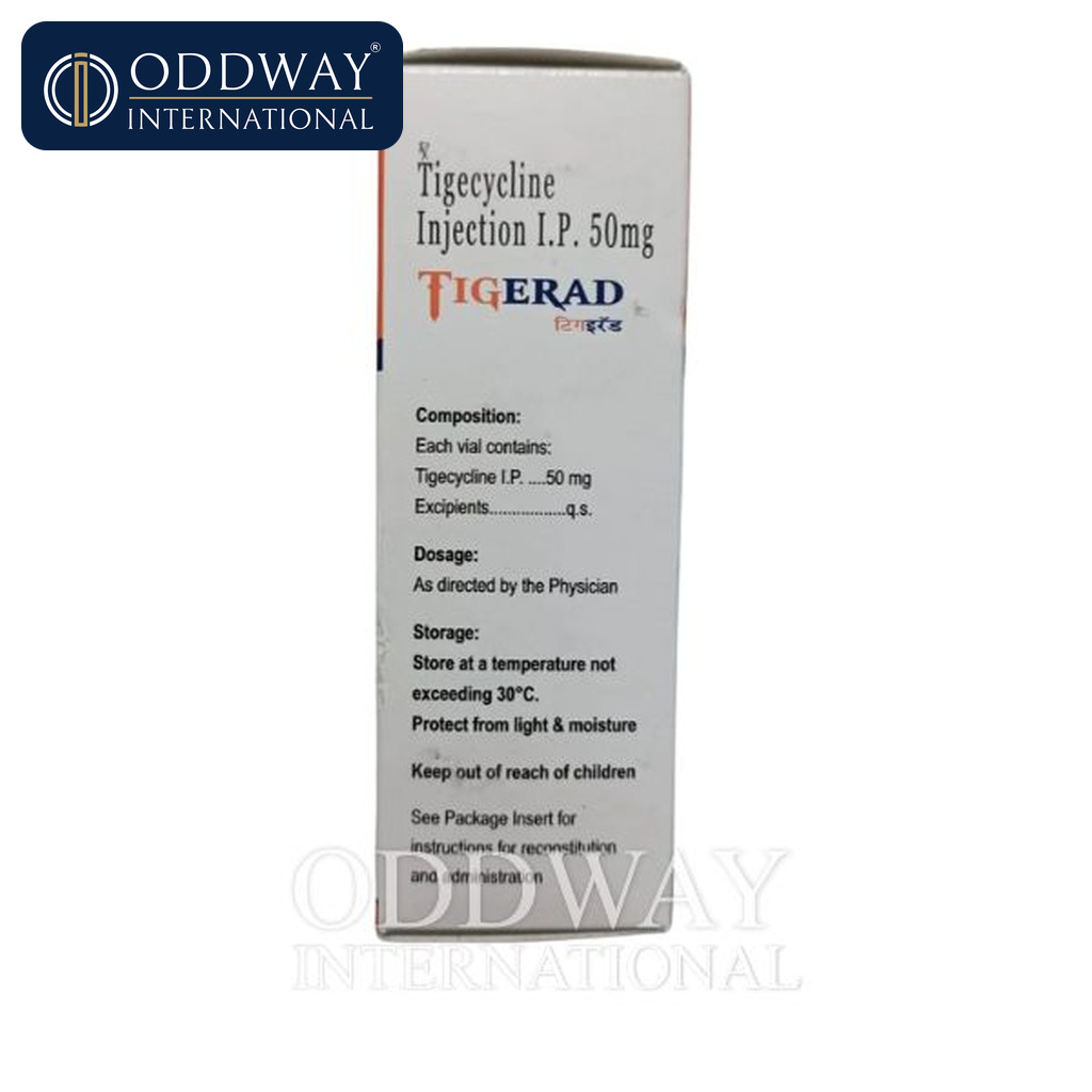 Bulk supplier Tigerad Injection 50mg for hospitals and distributors