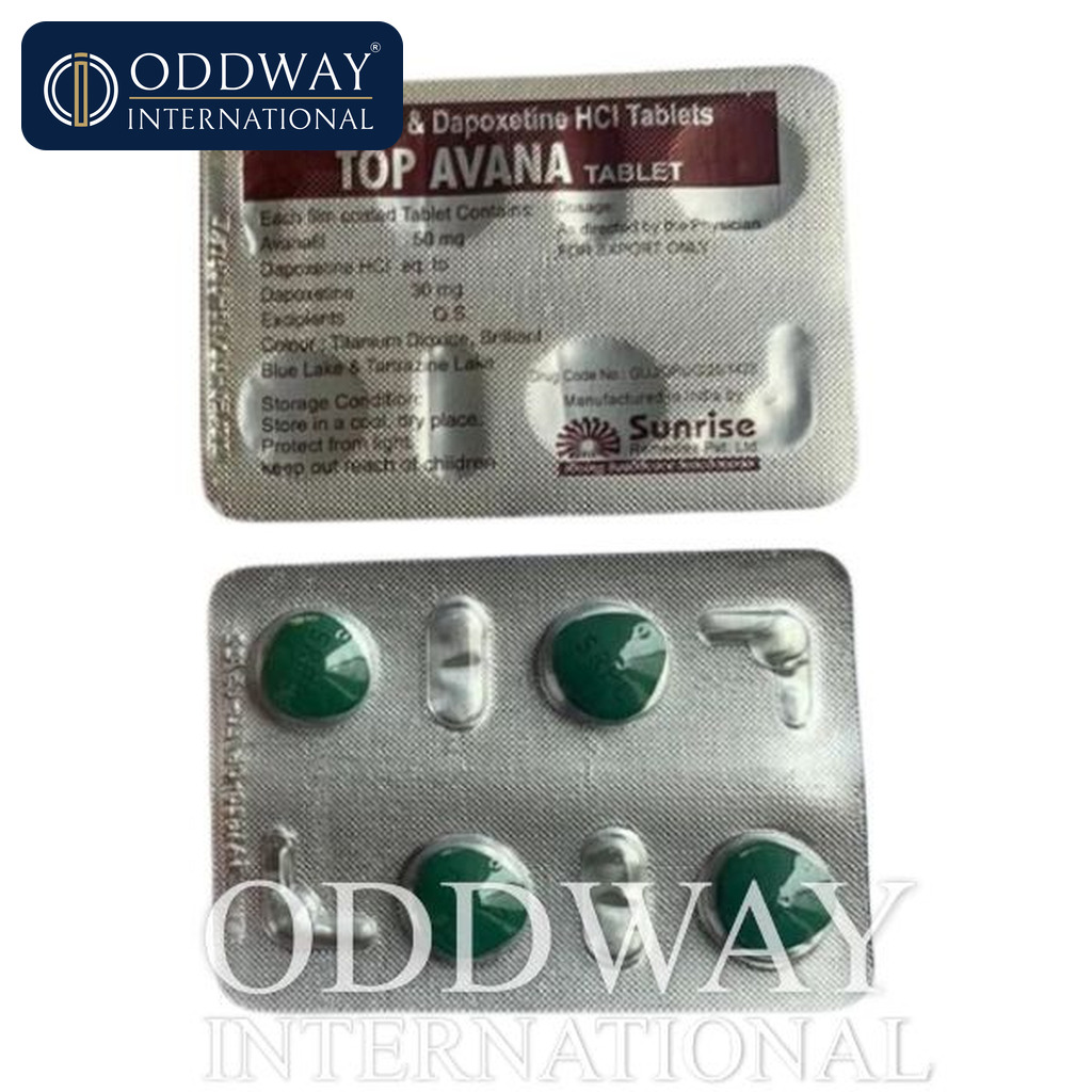 Top Avana Tablet India supplier for pharmaceutical importers