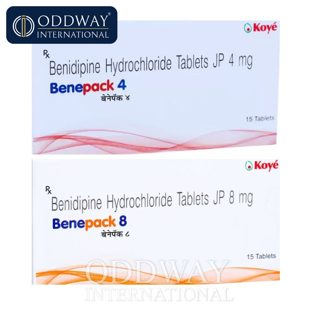 Benidipine 4 mg Tablet generic medicine export support