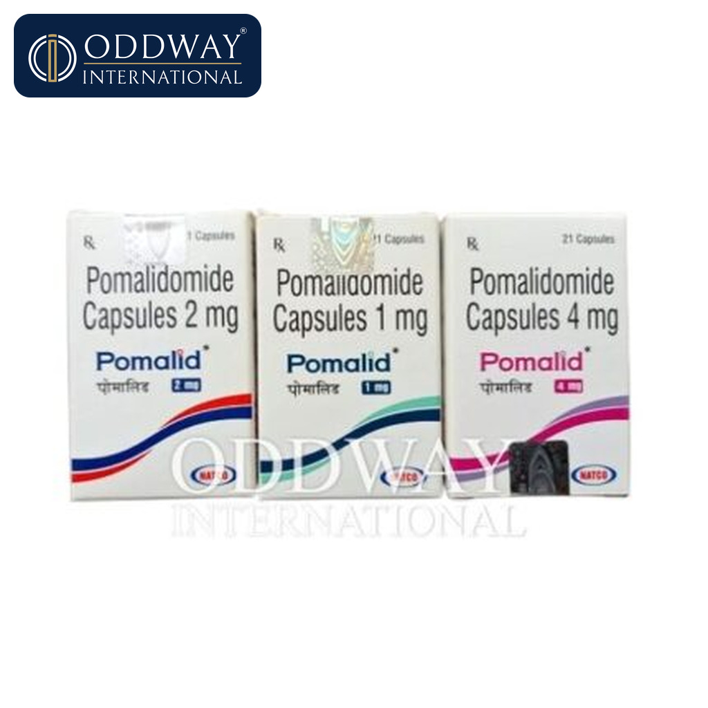 Pomalidomide 2 mg and 4 mg capsules for wholesale pharmaceutical export