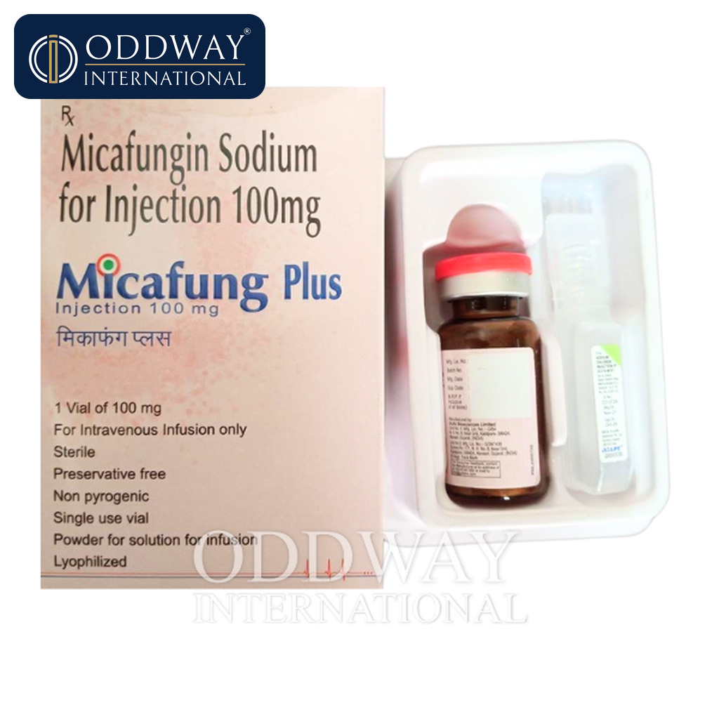 Micafungin IV 100mg supplier in India for global export orders