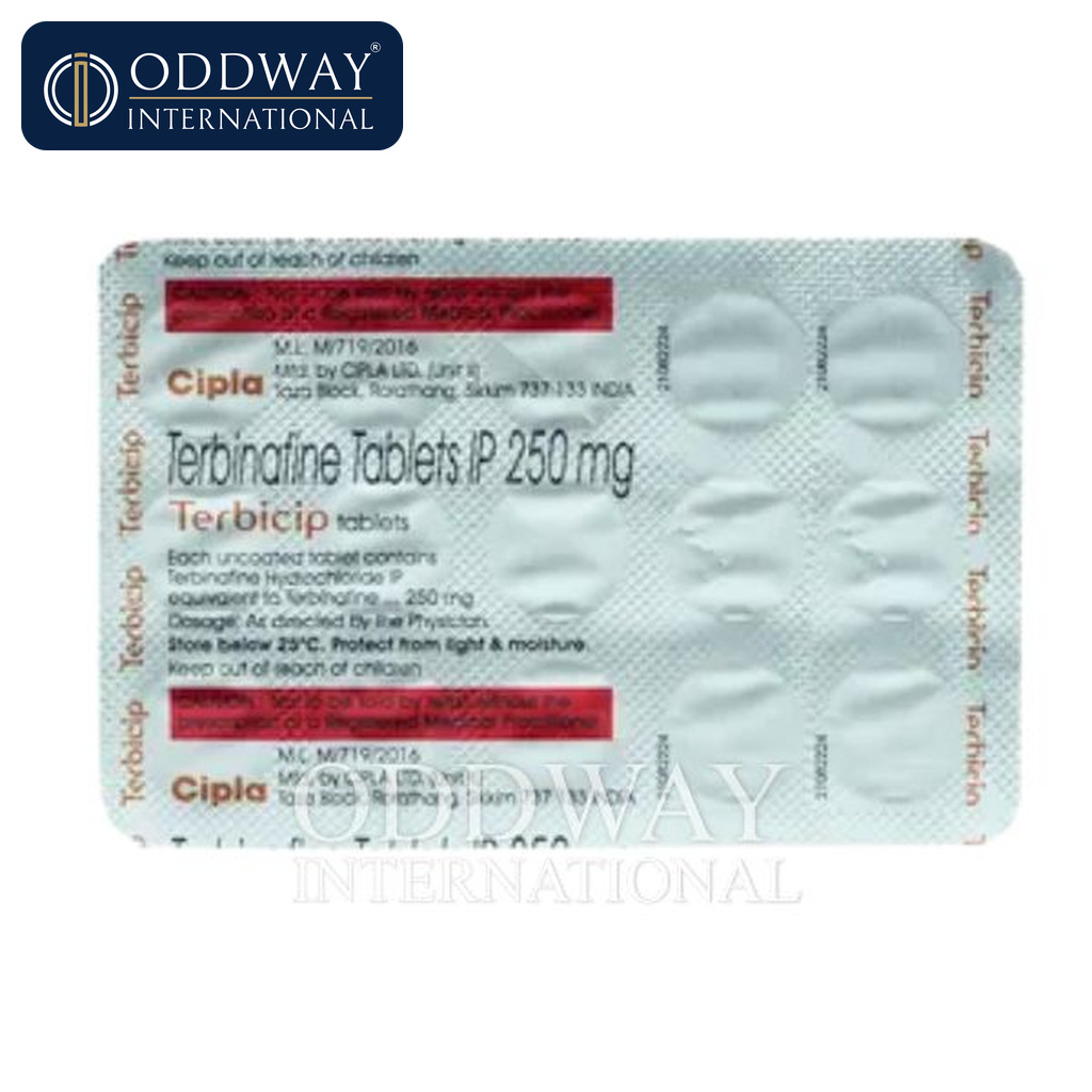 Soporte de documentación de exportación desde India para Comprimidos de Terbinafina Hcl 250 mg