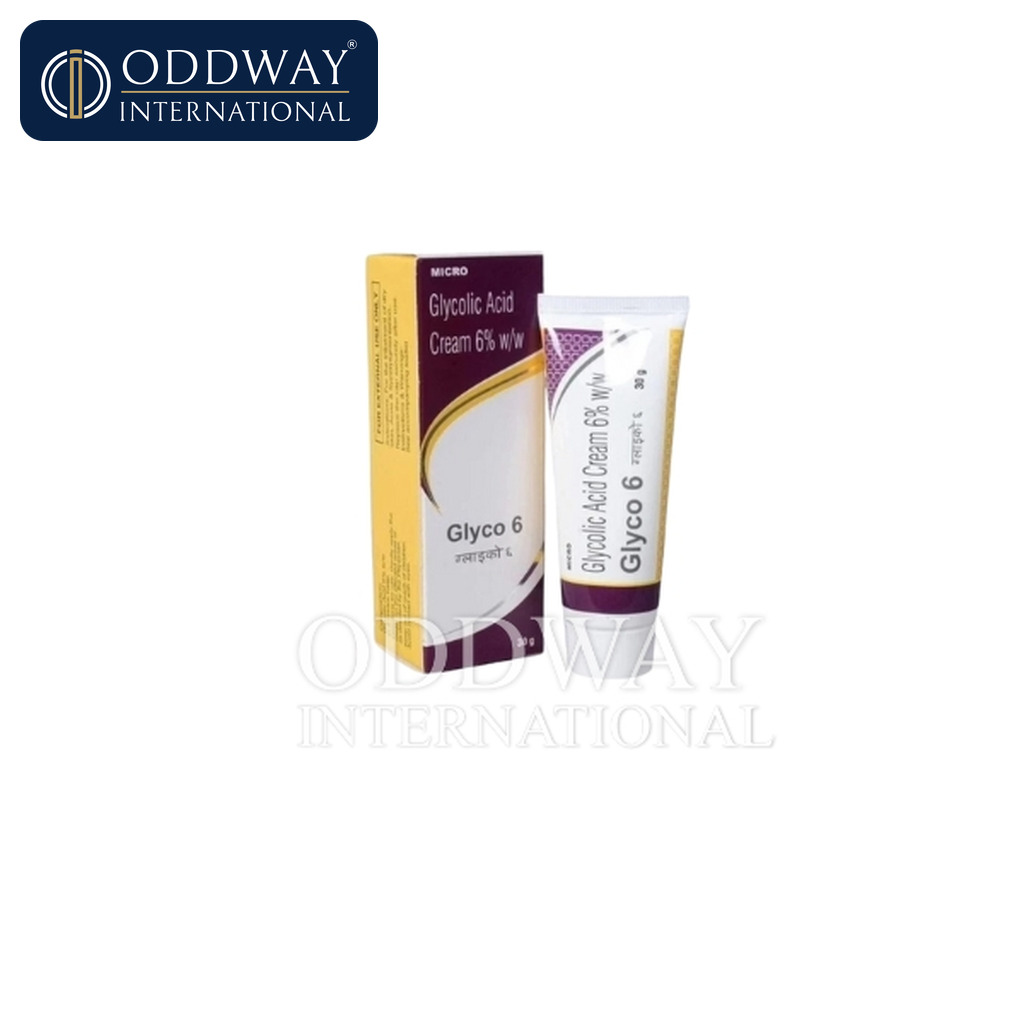 Glycolic acid cream 6% supplier for international buyers