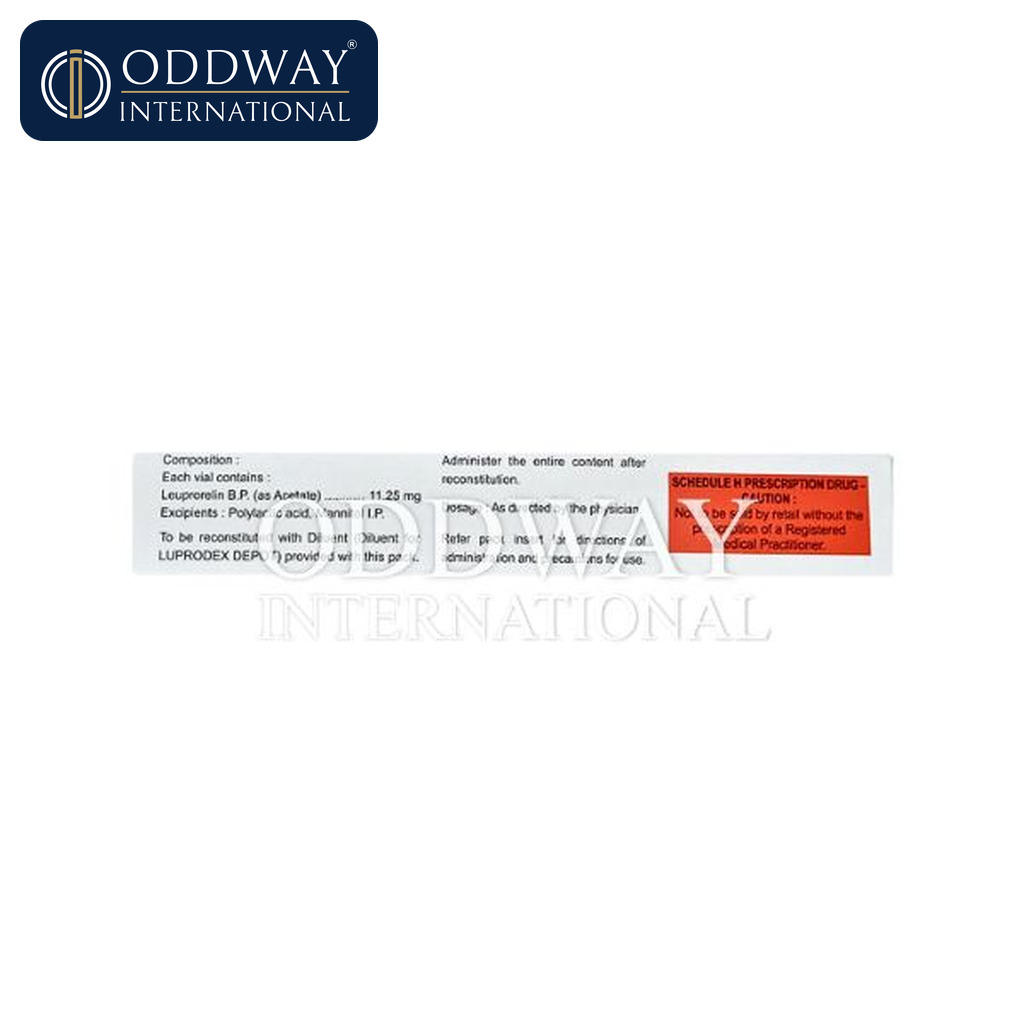 Bulk Luprodex 11.25 mg injection supply for institutional procurement