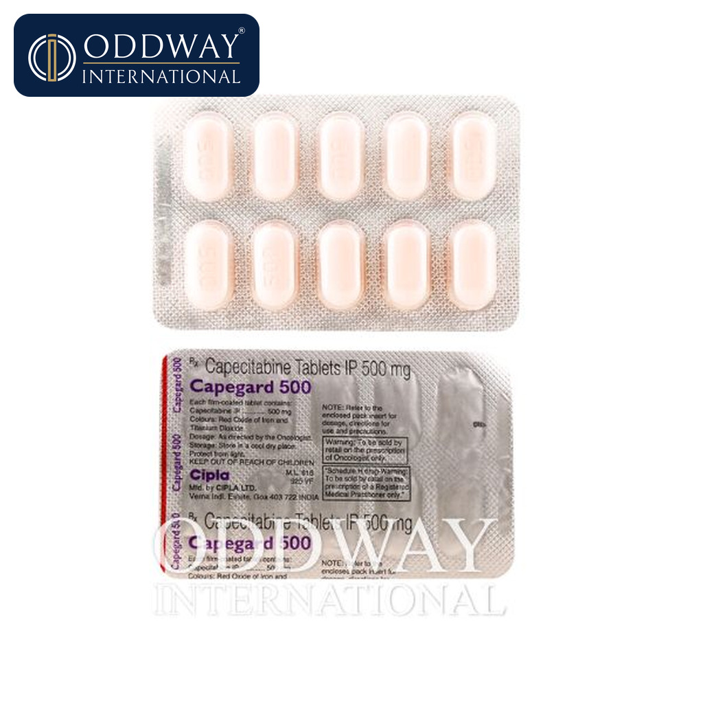 Capegard 500 mg Tablets export documentation support