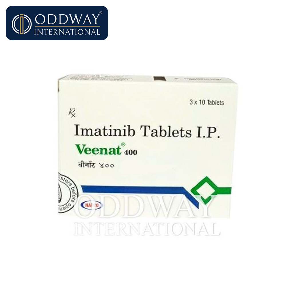 Image of box of Veenat 400 mg tablet