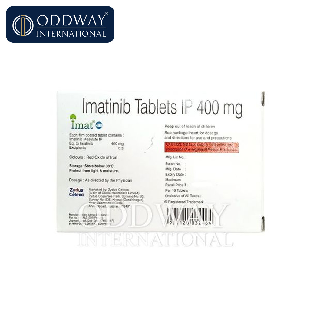 面向国际进口商的 Imat 400 mg 片剂价格支持