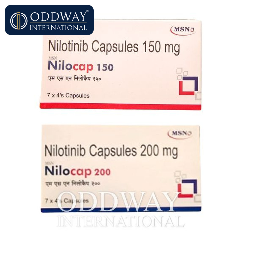 Aquisição de Cápsula de Nilotinib 200 mg em grandes quantidades para hospitais e importadores