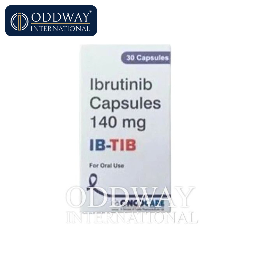 Ibrutinib 140 mg Capsule export supplier for hospitals and importers